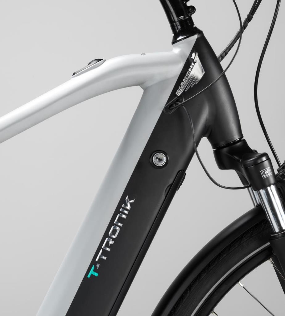 Vélo de ville électrique Bianchi T-Tronik T ST 2024 47CM E6100 YSBT9I472T