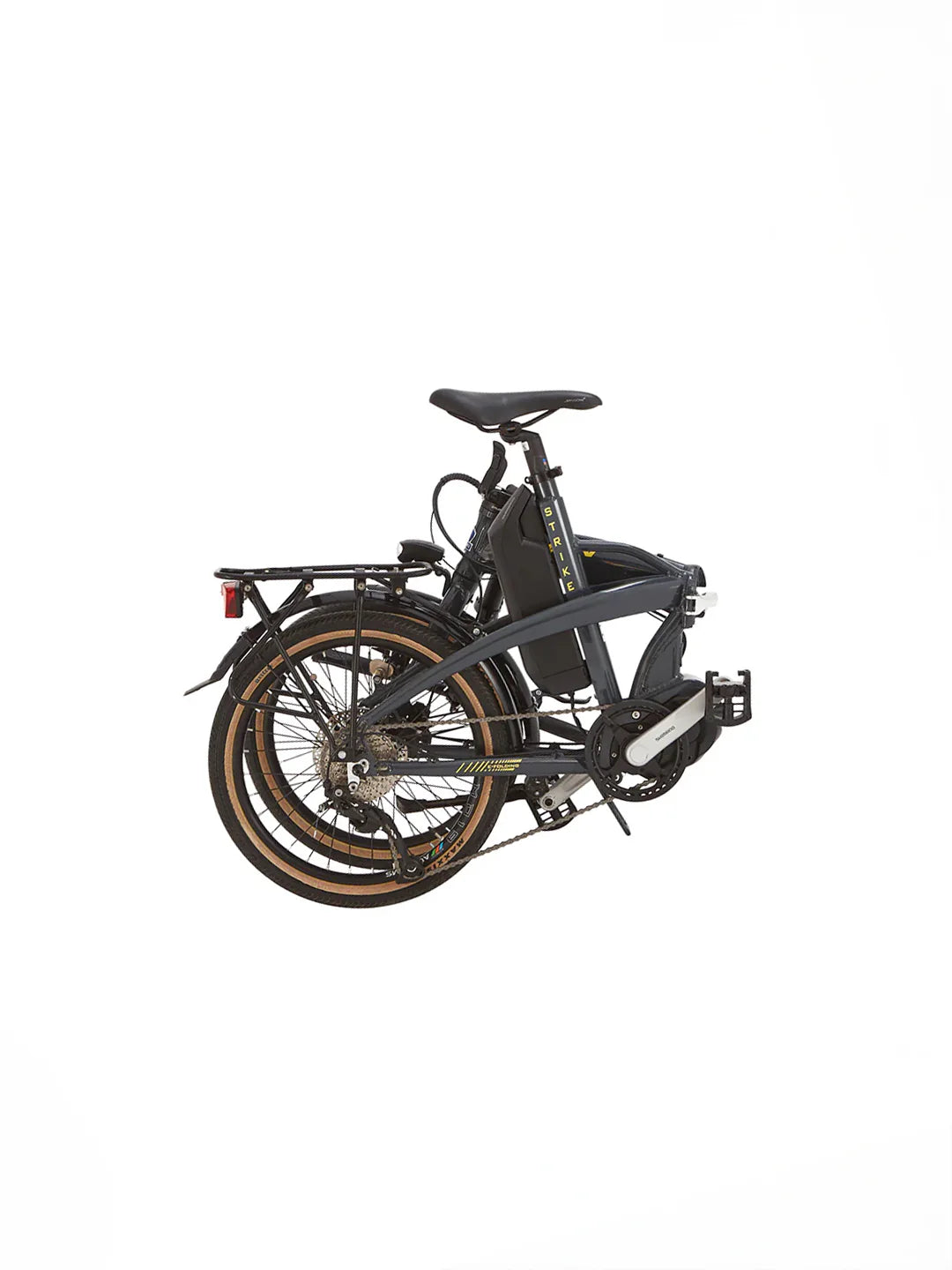 Bisan E-Folding Strike Elektrikli Katlanır Bisiklet Shimano Motorlu 2026