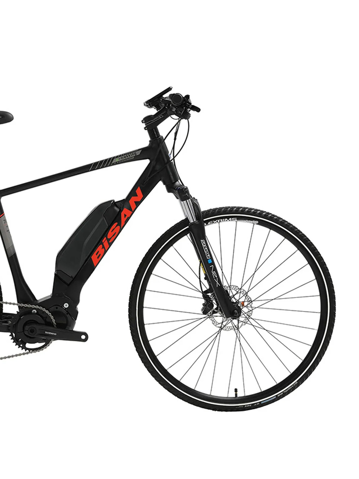 Bisan E-Trekking Elektrikli Şehir Bisikleti Shimano Steps E6100 - Görsel 2