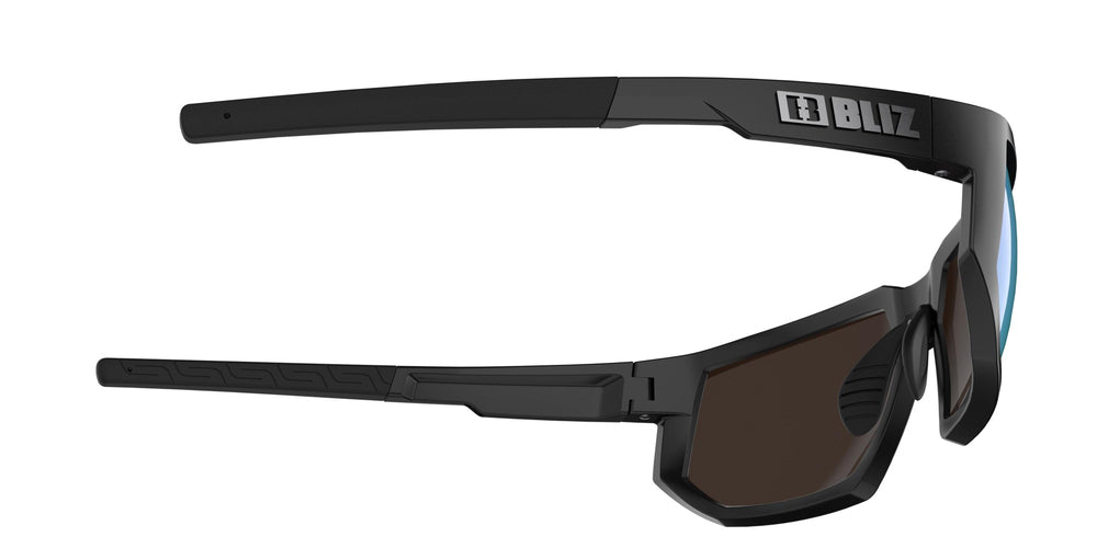 BLIZ Lunettes de soleil Arrow Monture noir mat Verres marron avec traitement multicouche bleu ZB70140363