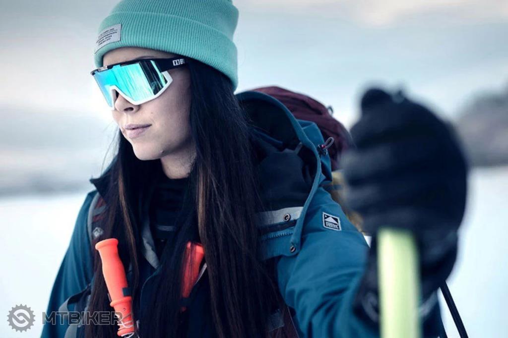 BLIZ Fusion Lunettes de soleil Nano Optics Nordic Light Matt Neon Rose Rose With Violet Blue Mirror ZB70050533