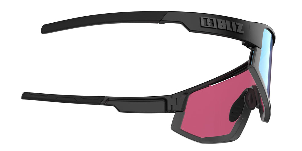 BLIZ Vision Optique Adaptateur Compatible Lunettes de Soleil Nano Optics Nordic Light Begonia avec Verre Miroir Bleu ZB70010337