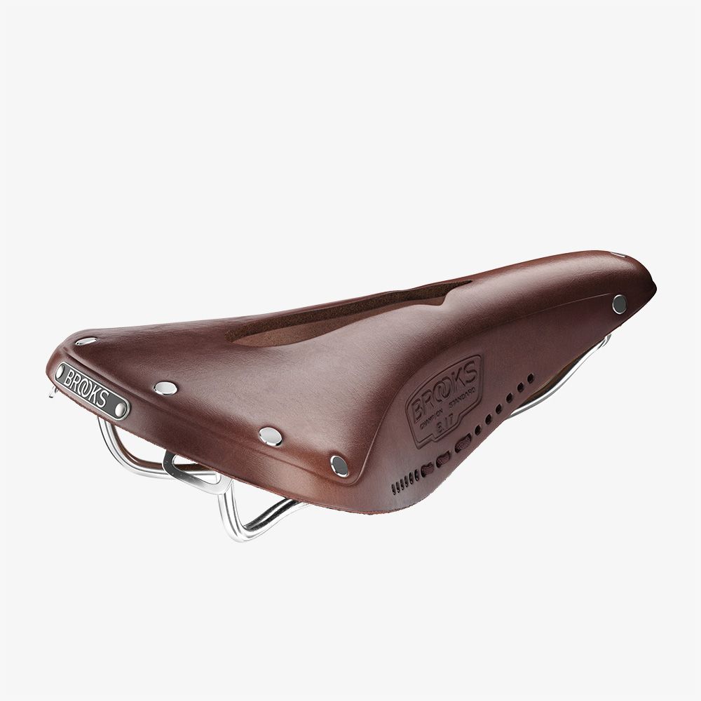 Brooks B17 Carved Sele 175mm Kahverengi B211IL A17203