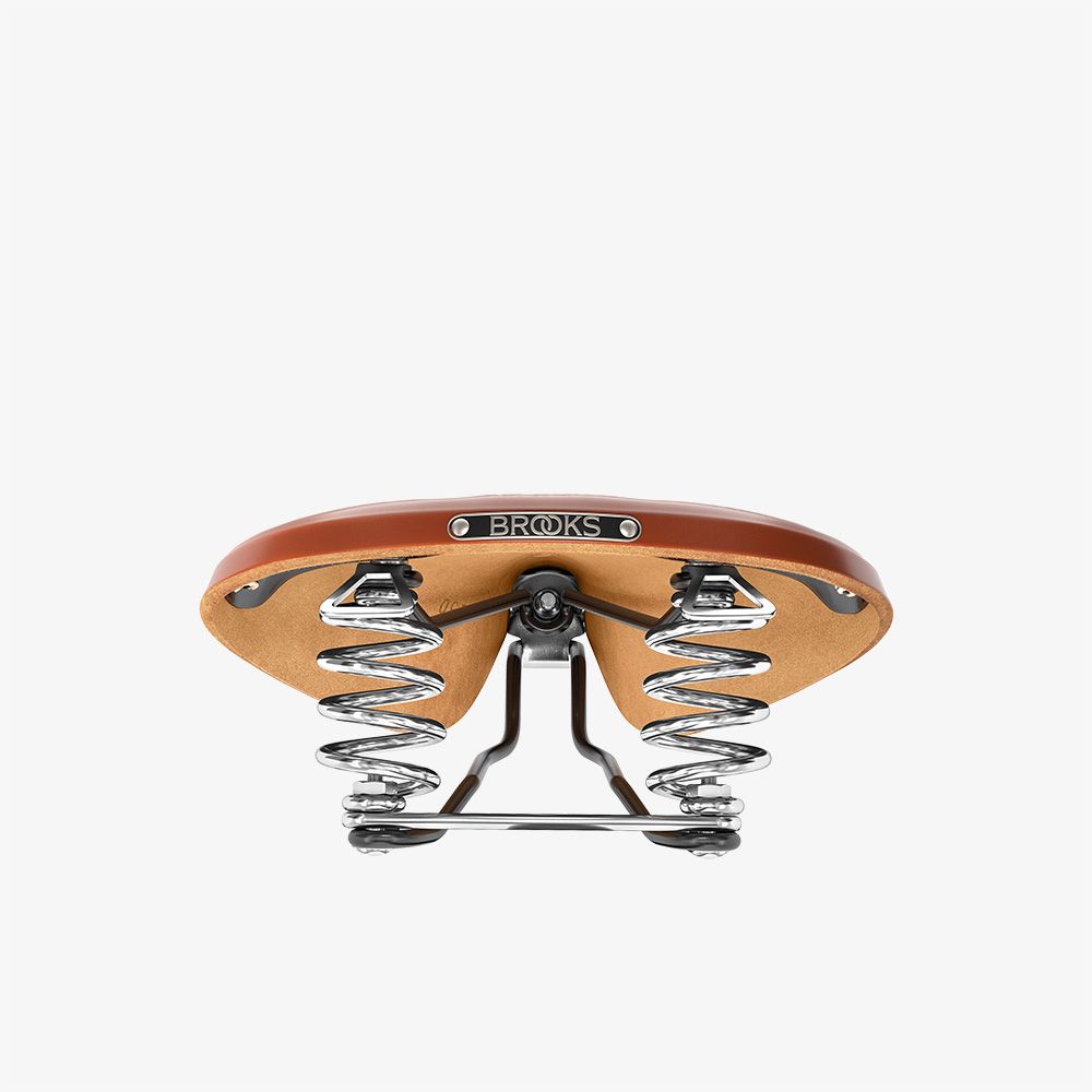 Brooks B67 Classic Deri Bisiklet Selesi 205mm Bal Rengi - Görsel 6