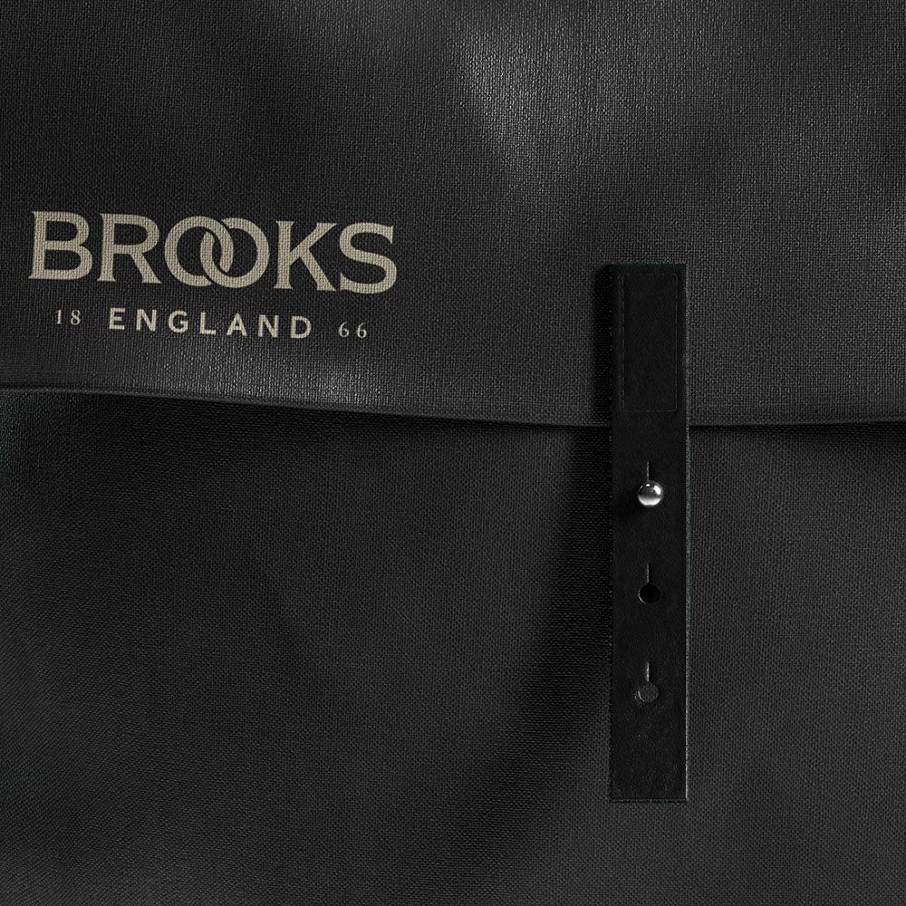 Brooks Brick Lane Sacoche Double Arrière Vélo 15L Noir
