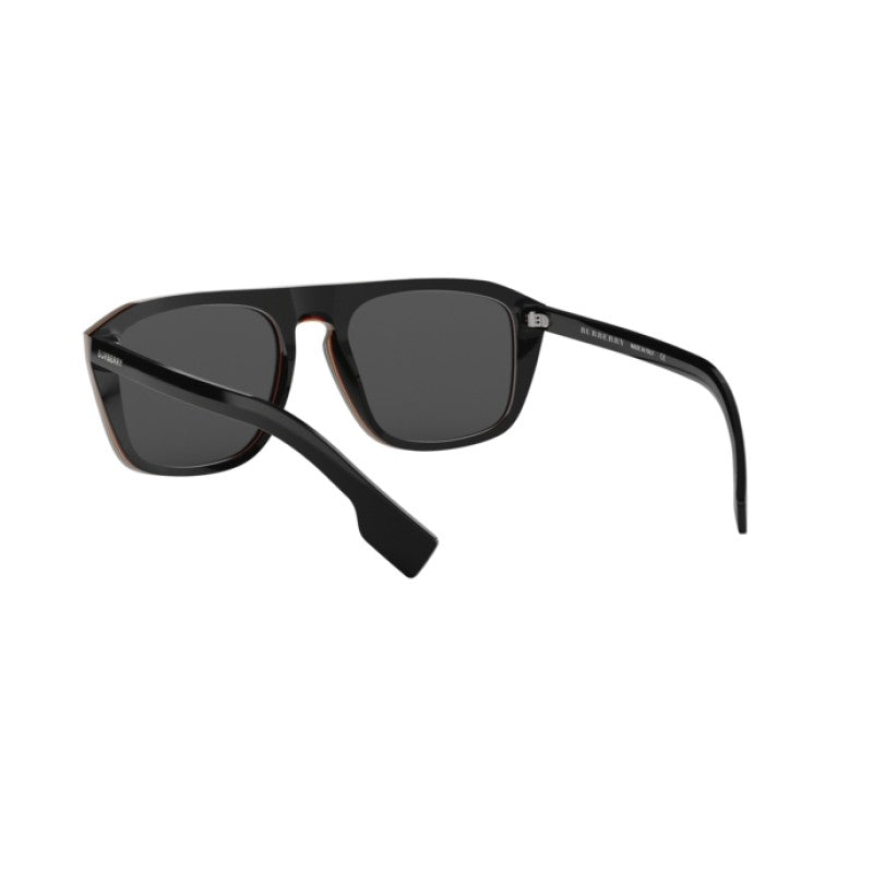 Burberry 0BE4286 Güneş Gözlüğü 379887 Check Multilayer Black Grey 55 Ekartman