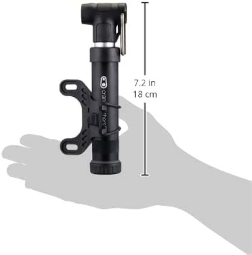 CrankBrothers Gem S Bisiklet Pompası Siyah 100Psi 16251