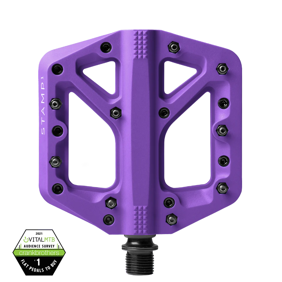 CrankBrothers Stamp 1 Bike Pedal Purple