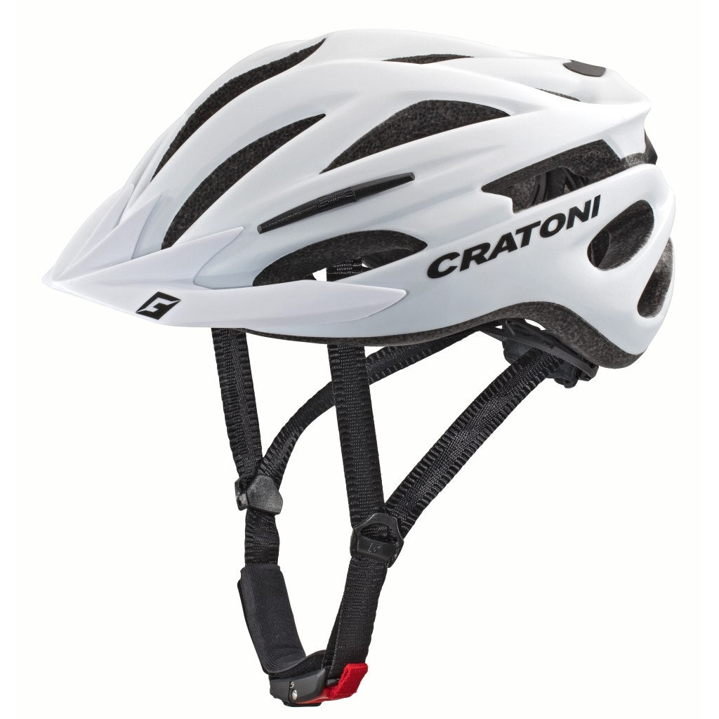 Cratoni PACER Bisiklet Kaskı White Matt S-M 54-58cm 113003C2 - Görsel 2
