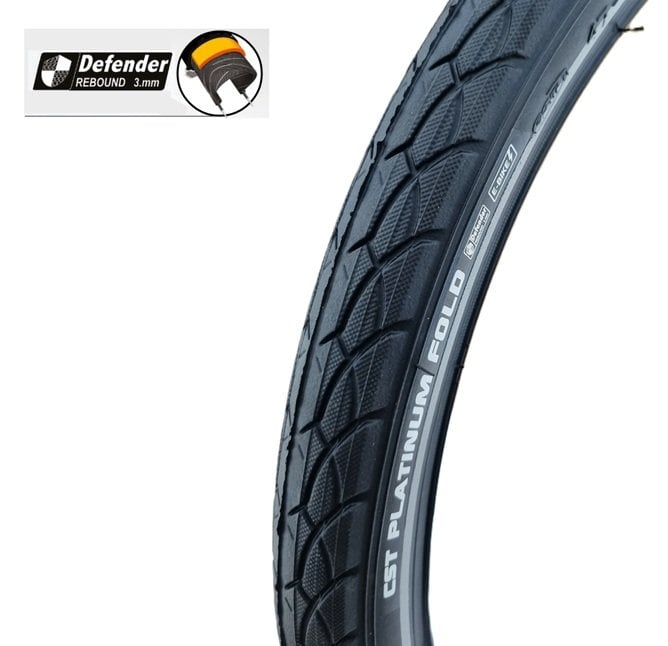 CST Platinum Fold 20x1.75 3mm Zırhlı Dış Lastik C1762 CSTTB00555800 - Görsel 3