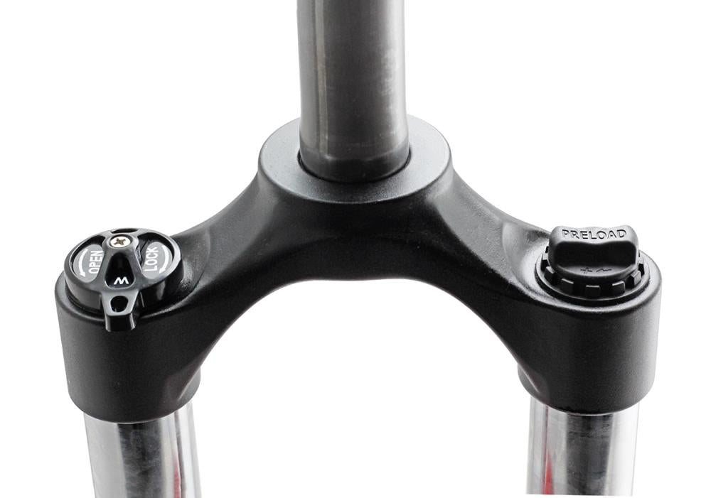 Exsho Jungle 27.5 Amortisörlü Maşa Kitlemeli Siyah 32/140mm 28.6mm MSA-430
