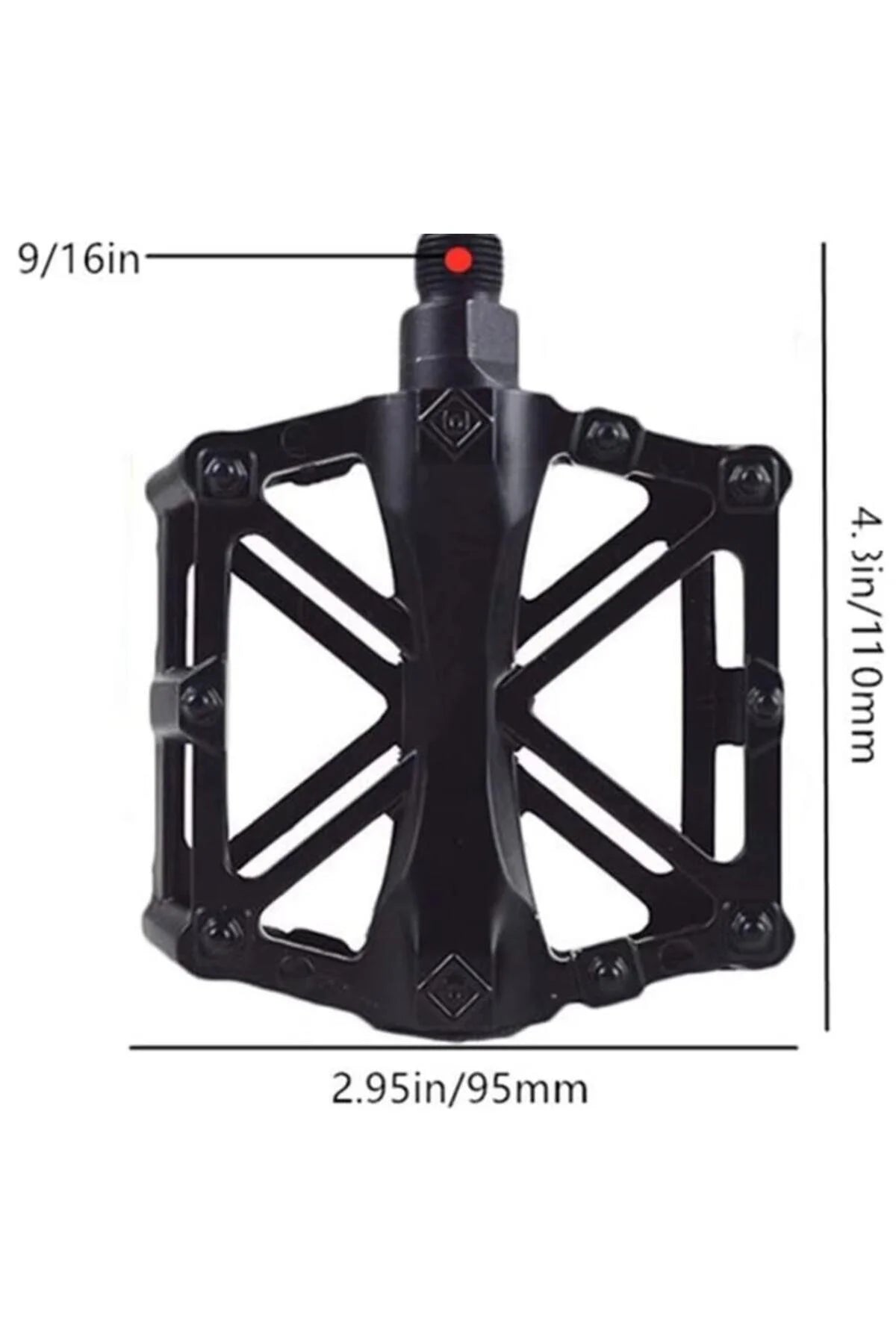 Forte Gt Alüminyum Bisiklet Pedalı Farklı Renklerde XBYC-1815 - Görsel 5