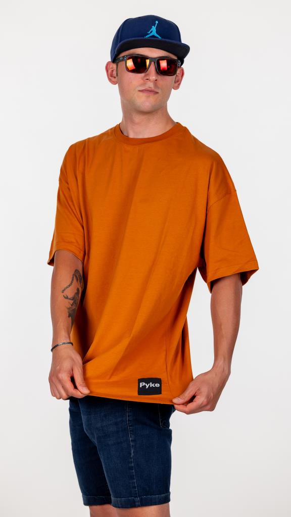 Hardal Pyke Oversize Tişört - Görsel 4
