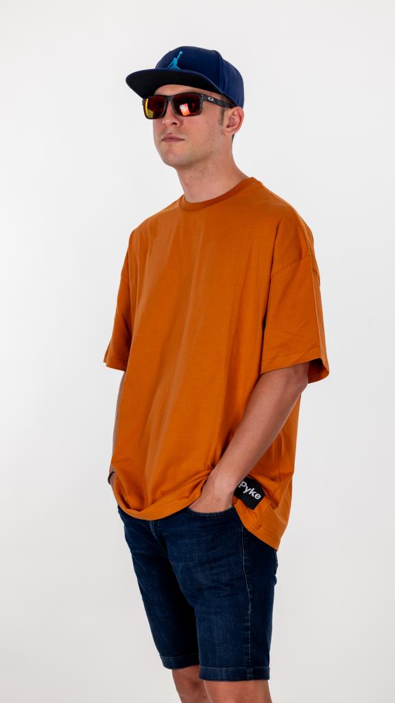 Hardal Pyke Oversize Tişört - Görsel 5