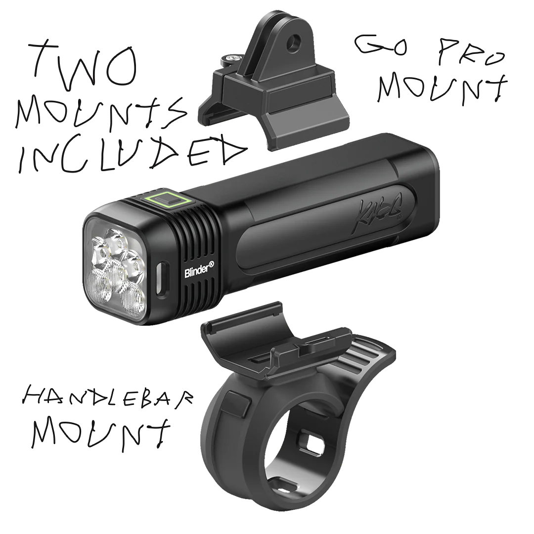 Knog Blinder 1400 Usb Şarjlı Ön Far Aydınlatma Seti 13459 FAR-244
