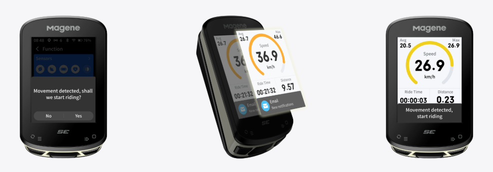Magene C506SE Smart GPS Bisiklet Bilgisayarı P0101293