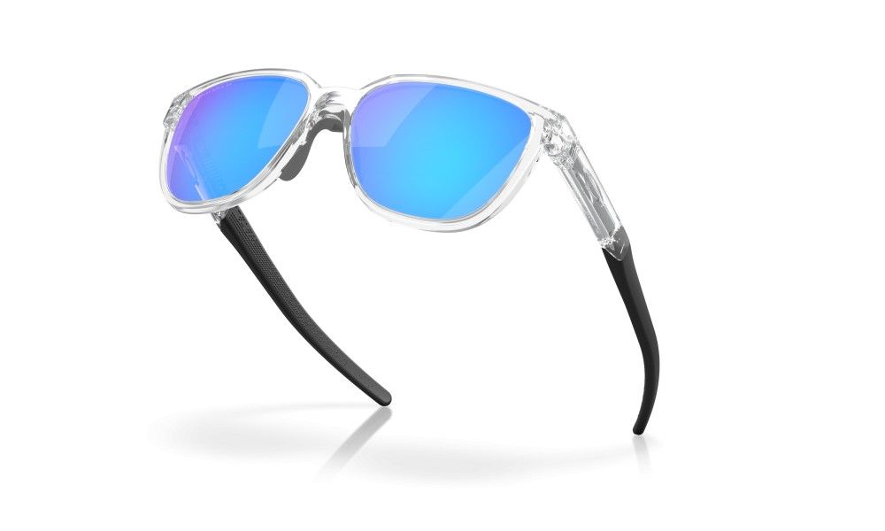 Oakley Actuator Polarized Sunglasses 925014 Polished Clear Prizm Sapphire Polarized