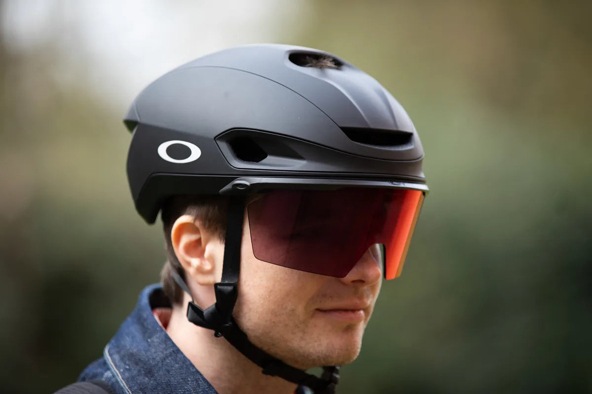 Oakley ARO7 Road Mips Boa Ionic+ Gözlüklü Yol Bisikleti Kaskı Matte Black Prizm Road FOS901512 9XI Small - Görsel 15