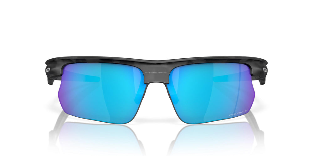 Oakley Bisphaera Polarized Sunglasses 940005 Matte Grey Camo Prizm Sapphire Polarized