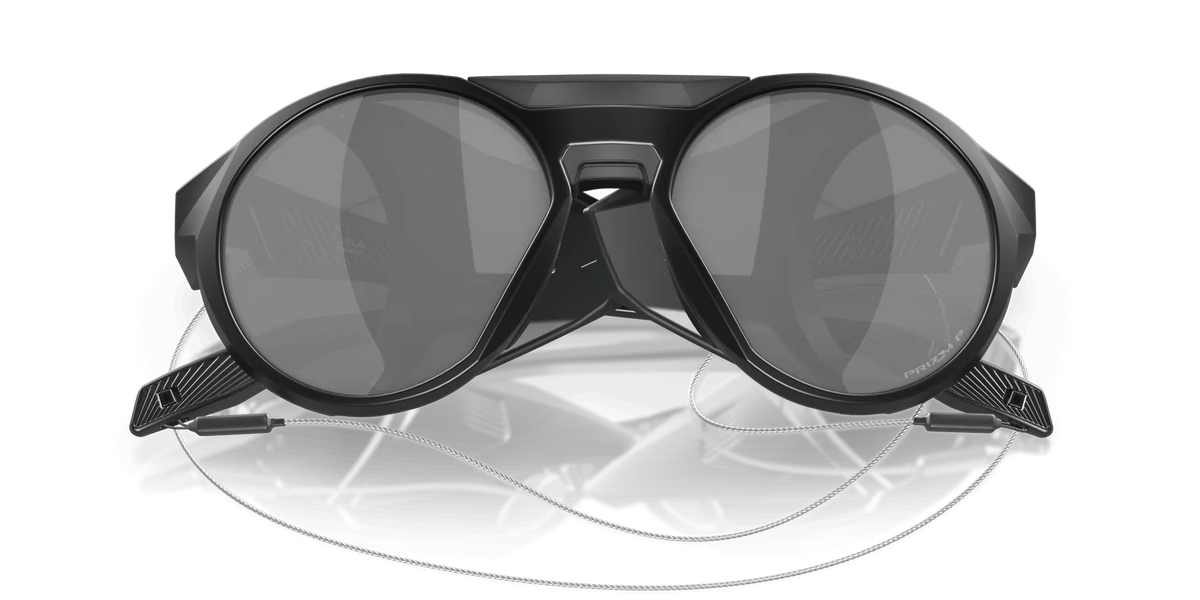 Oakley CLIFDEN Lunettes de soleil polarisées 944009 Noir mat Prizm Noir polarisé 56 mm