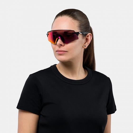 Oakley Encoder Strike Vented Güneş Gözlüğü Matte Grey Smoke Prizm Road Black