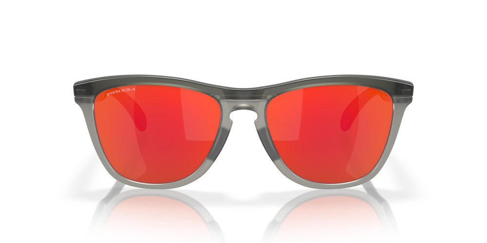 Oakley Frogskins Range Sunglasses 928401 Matte Grey Smoke Grey Ink Prizm Ruby