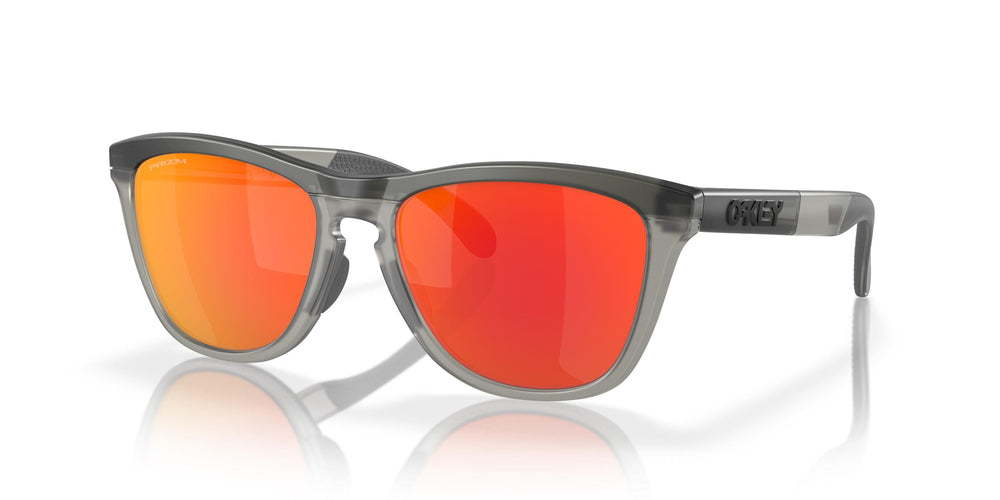 Oakley Frogskins Range Sunglasses 928401 Matte Grey Smoke Grey Ink Prizm Ruby