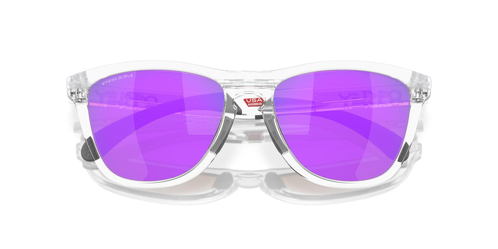Oakley FrogSkins Range Güneş Gözlüğü 928412 Matte Clear Prizm Violet