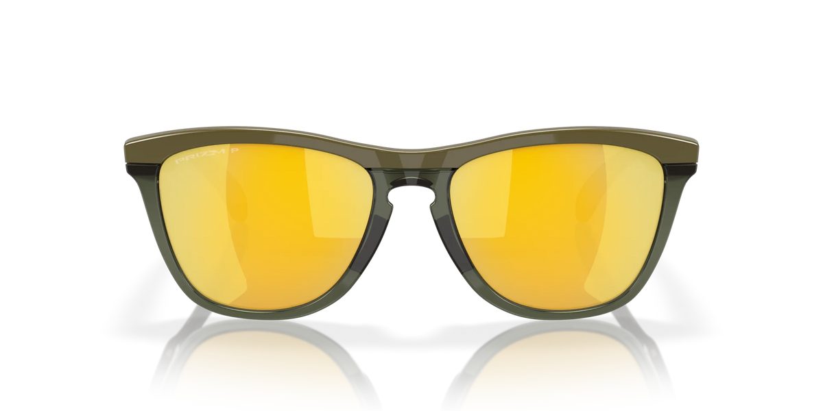 Oakley FrogSkins Range Polarize Güneş Gözlüğü 928408 Dark Brush/Olive Ink Prizm 24K Polarized