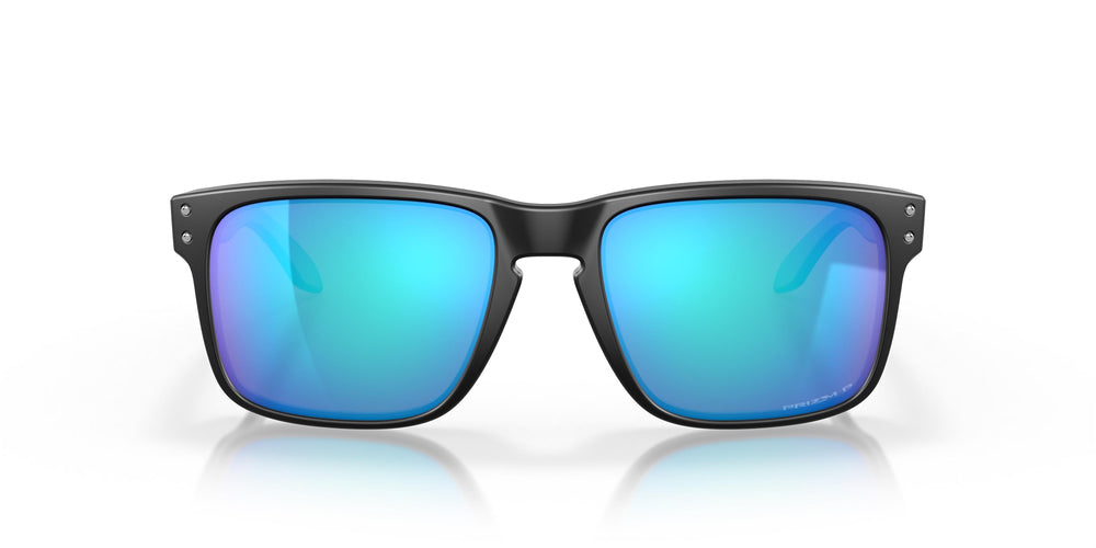Oakley Holbrook Polarize Güneş Gözlüğü 9102F0 Matte Black Prizm Sapphire Irid Polar