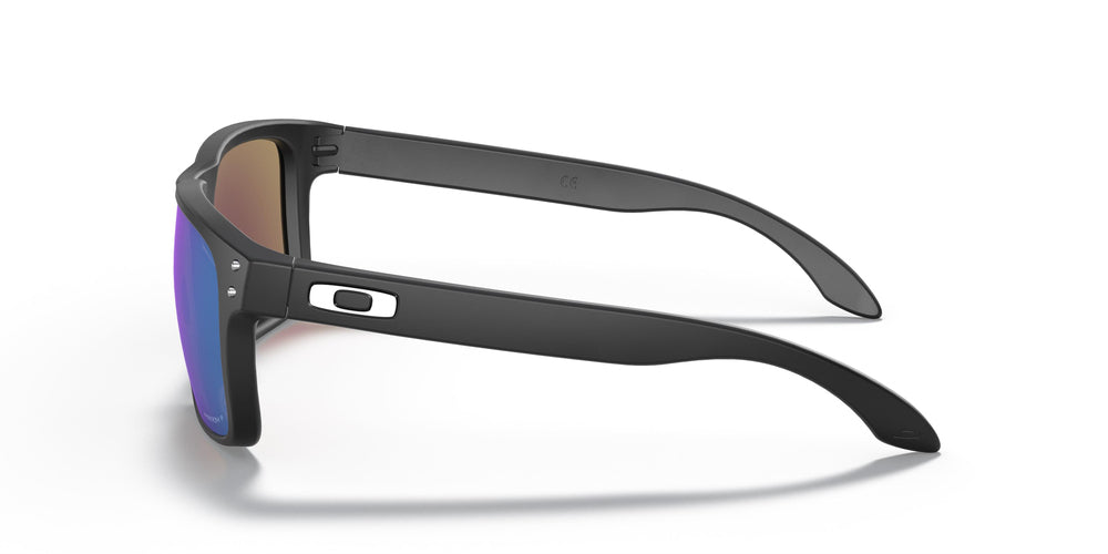 Oakley Holbrook Polarize Güneş Gözlüğü 9102F0 Matte Black Prizm Sapphire Irid Polar