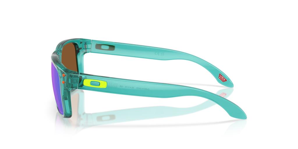 Oakley Holbrook XXS Genç Güneş Gözlüğü J901404 Transparent Arctic Surf Prizm Violet - Görsel 5