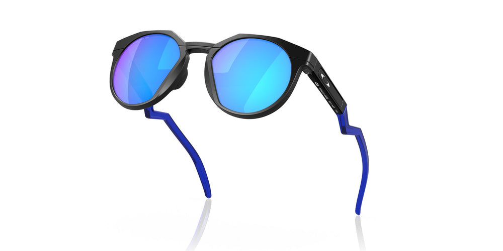 Oakley HSTN Polarized Sunglasses 924204 Matte Black Prizm Sapphire Polar