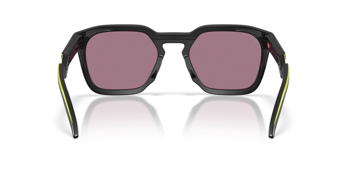 Oakley HSTN SQ Aston Martin Aramco Formula 1 Takım Güneş Gözlüğü 953313 Matte Black Ink Prizm Jade