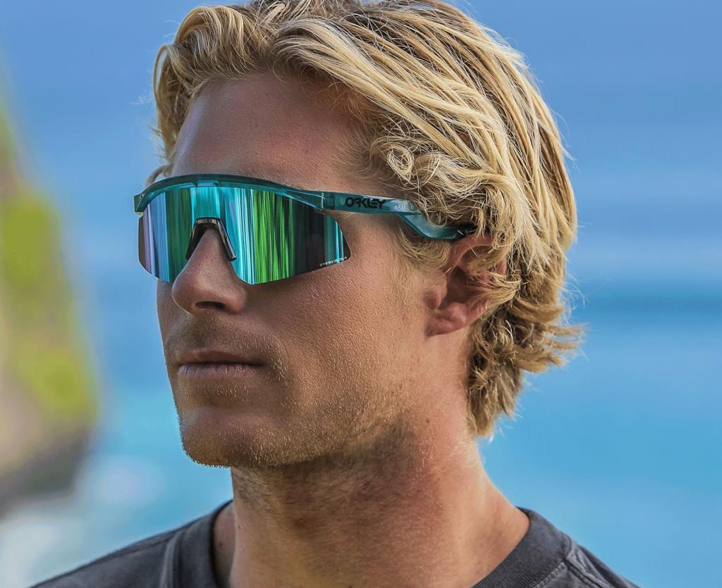 Oakley Hydra Bisiklet Güneş Gözlüğü Translucent Blue Prizm Jade 922907