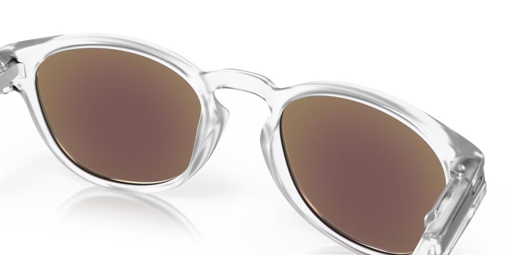 Oakley Latch Güneş Gözlüğü Matte Clear Prizm Sapphire Polarized
