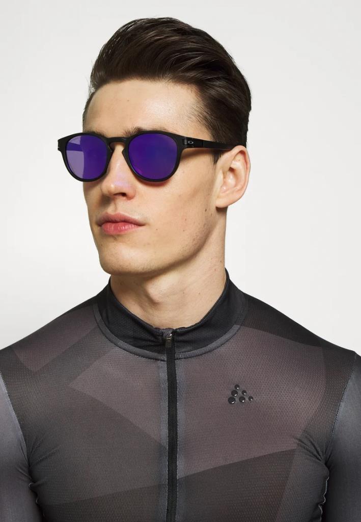 Oakley Latch Güneş Gözlüğü Steel Prizm Snow Sapphire