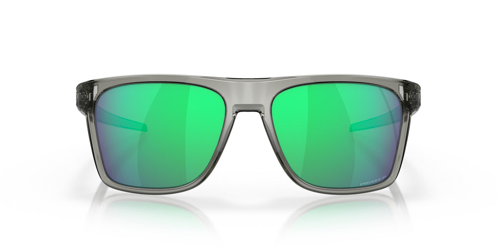 Oakley Leffingwell Lunettes de Soleil Polarisées 910010 Grey Ink Prizm Jade Polarized