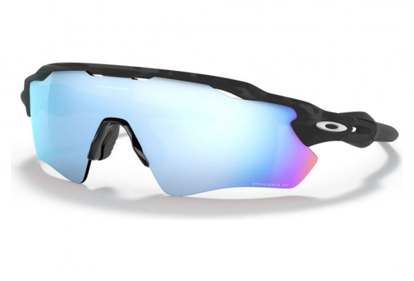 Oakley Radar Home Path Cycling Sunglasses Matte Black Camo Prizm Deep Water Polar