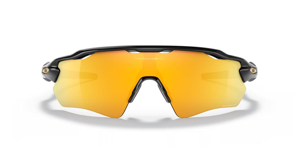 Oakley Radar EV Path Lunettes de soleil polarisées 9208C9 Polished Black Prizm 24K Polarized