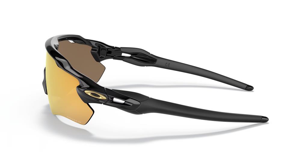 Oakley Radar EV Path Lunettes de soleil polarisées 9208C9 Polished Black Prizm 24K Polarized