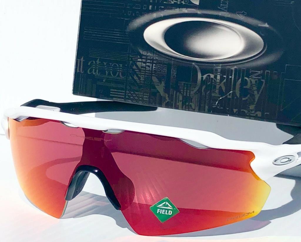 Oakley Radar Ev PITCH Bisiklet Güneş Gözlüğü Polished White Prizm Field