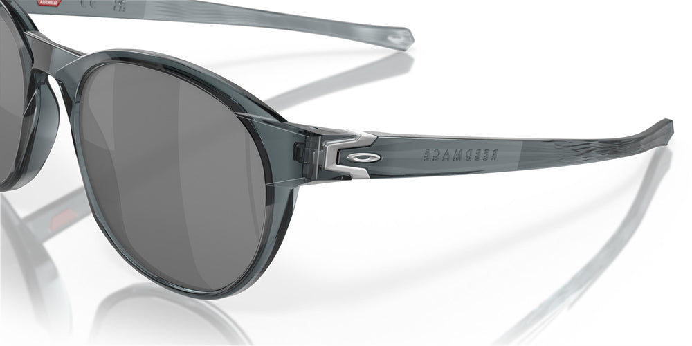 Oakley Reedmace Polarized Sunglasses 912606 Crystal Black Prizm Black Polarized