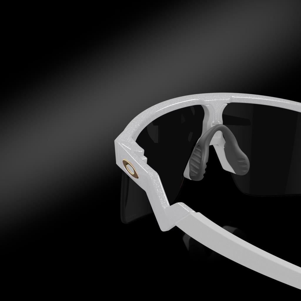 Oakley Resistor Young Sunglasses J901030 Pearl White Prizm Black