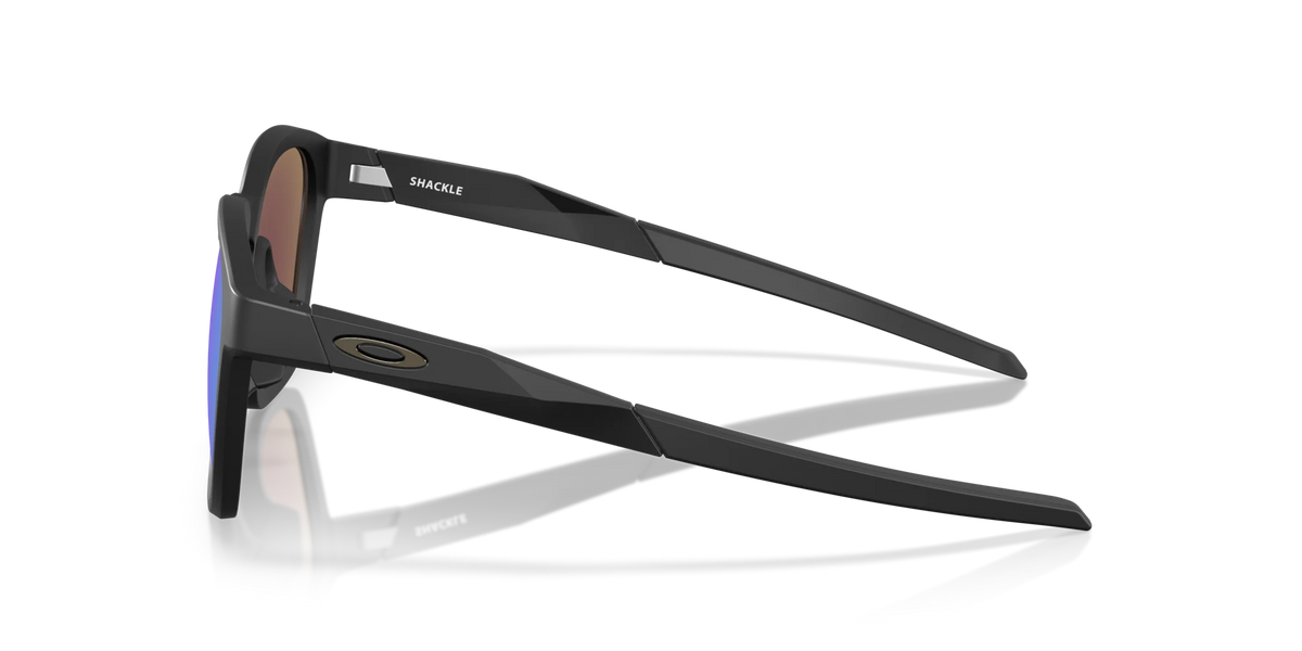 Oakley Shackle Güneş Gözlüğü 9507D Matte Black Prizm Sapphire 950701 52 Ekartman - Görsel 5