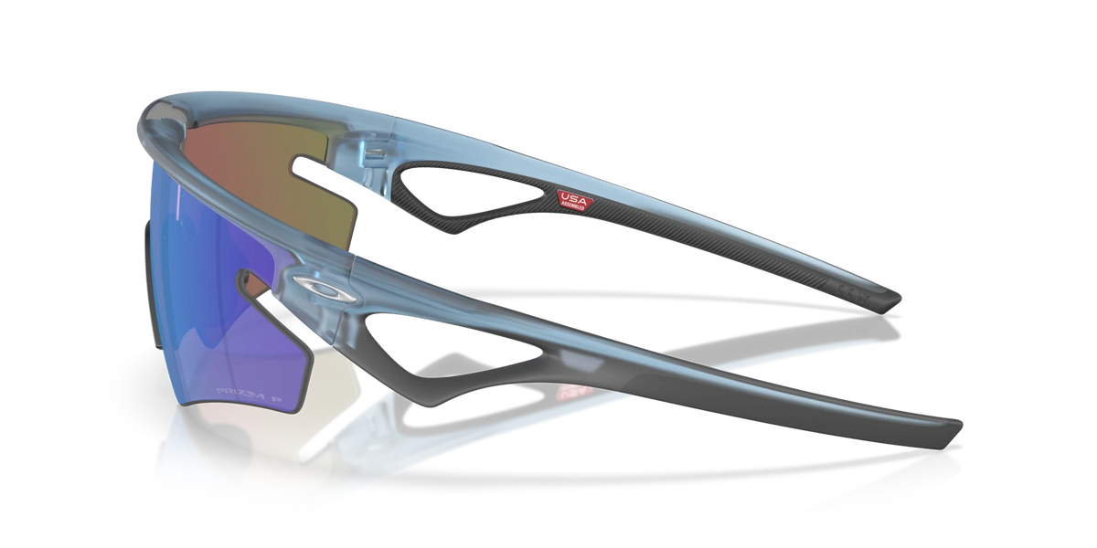 Oakley Sphaera Slash Polarize Güneş Gözlüğü 949903 Matte Trans Stonewash Prizm Sapphire Polarized