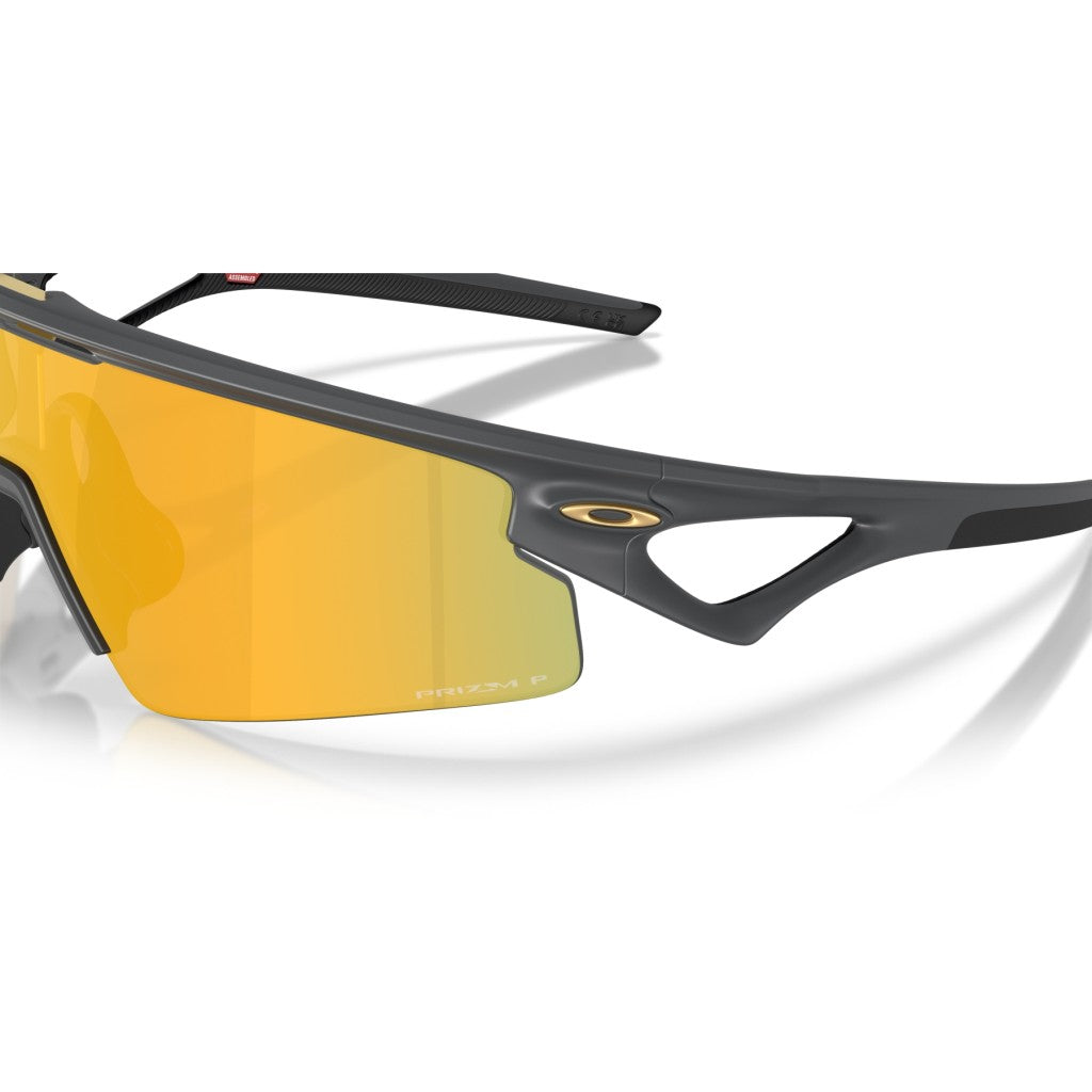 Oakley Sphaera Strike Polarize Güneş Gözlüğü 953103 Matte Carbon Prizm 24K Polar