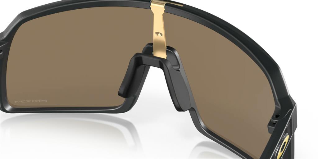 Oakley Sutro Bisiklet Güneş Gözlüğü Matte Carbon Prizm 24K - Görsel 7