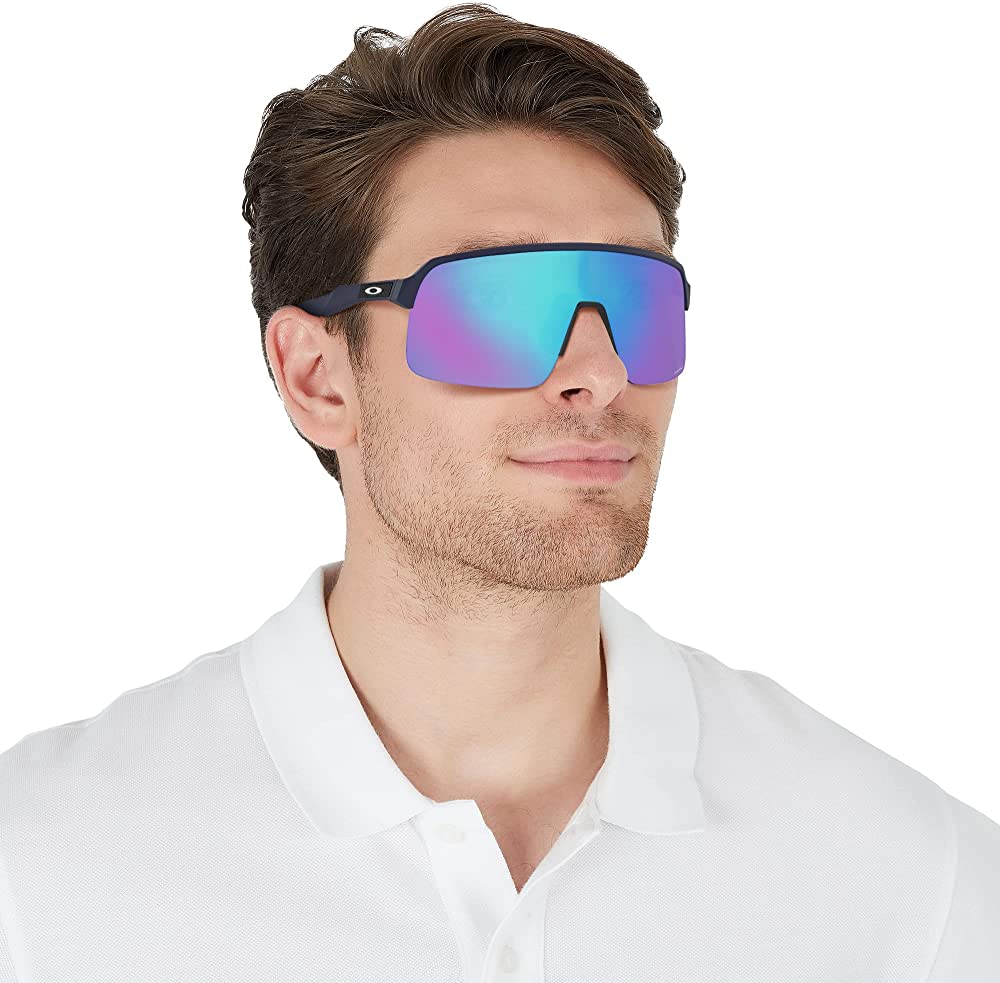 Oakley Sutro Lite Bisiklet Güneş Gözlüğü Matte Carbon Prizm Snow Sapphire