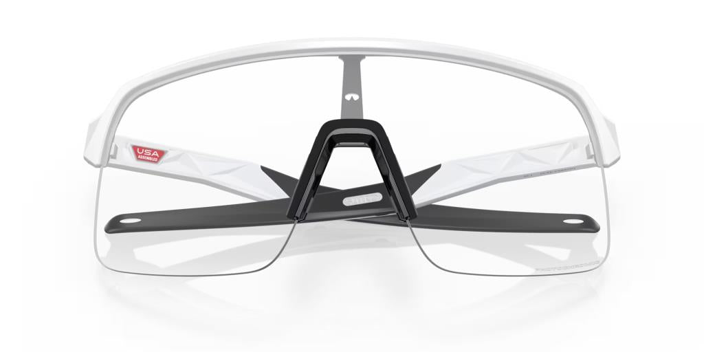 Oakley Sutro Lite Photochromic Bisiklet Güneş Gözlüğü 946346 Matte White Clear PhotoChromic - Görsel 6